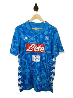 Kappa SSC Napoli 2018/19 Kombat Jersey Inter Azul #27 Size L